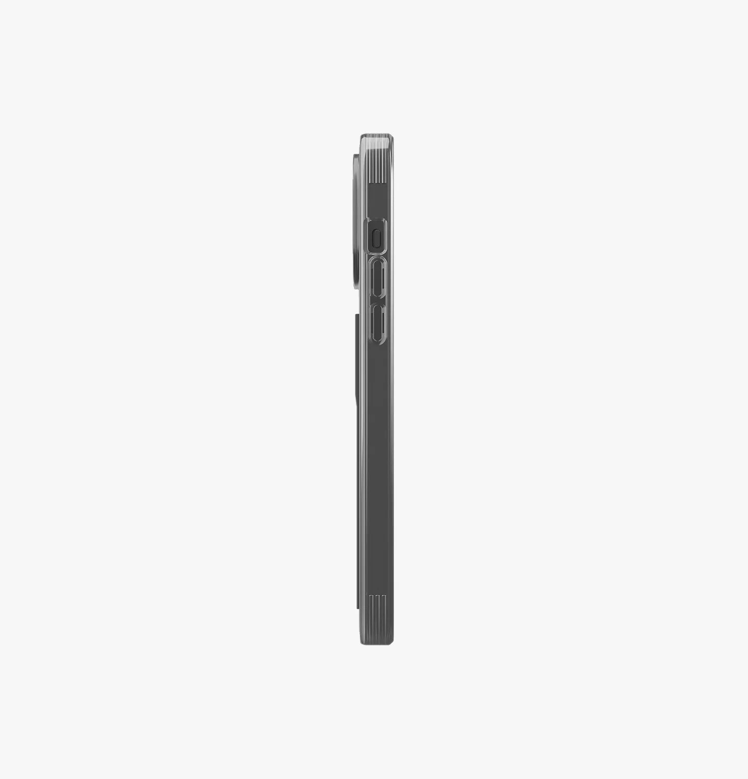 Asli Global iPhone 15 Pro GripMag Case With Silicone Grip | Smoke Asli Global iPhone 15 Pro GripMag Case With Silicone Grip | Smoke